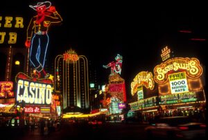 Las Vegas Strip Classic Nighttime Las Vegas NARA